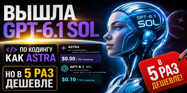 GPT-6.1 Sol: разбор релиза, который поменял экономику агентов