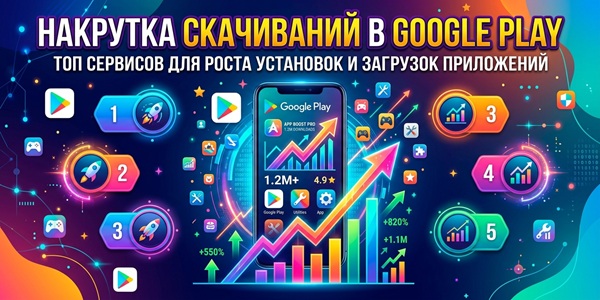 Программы для накрутки скачиваний в Google Play – ТОП 20 сервисов для роста установок и загрузок приложений