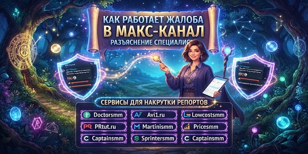 Как работает жалоба в Макс — объяснение смм специалиста + Смм сервисы для покупки репортов
