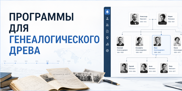 12 лучших программ и сервисов для создания генеалогического древа
