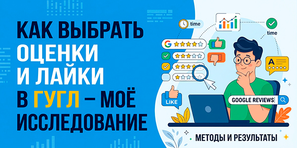 Как выбрать оценки и лайки в Гугл – моё исследование + ТОП 15 сервисов накрутки