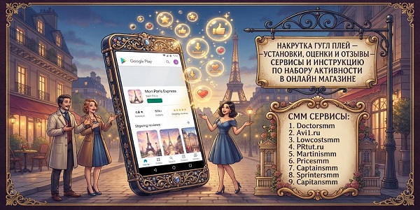 Накрутка Гугл Плей- установок, оценок и отзывов — лучшие смм биржи и гайд по продвижению на площадке