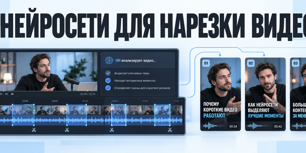 12 лучших нейросетей для нарезки видео на шортсы: ИИ для YouTube Shorts и Reels