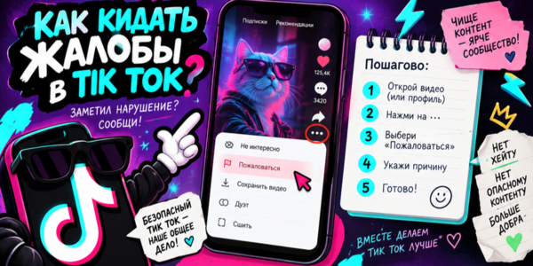 Как кидать жалобы в Тик Токе – подробная инструкция + список лучших сервисов для их накрутки
