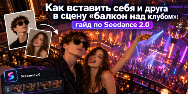 Тренд с Ии «3 метра над уровнем неба» как вставить себя и друга в сцену «балкон над клубом»: гайд по Seedance 2.0