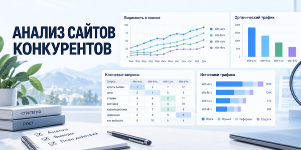 11 лучших сервисов для анализа видимости сайтов конкурентов в поиске (SEO), рекламе и нейросетях