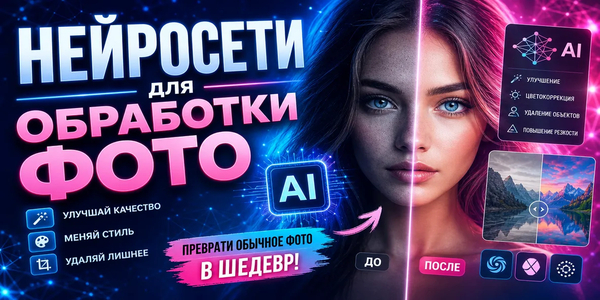 Нейросети для обработки фото в 2026: обзор и сравнение 16 ИИ