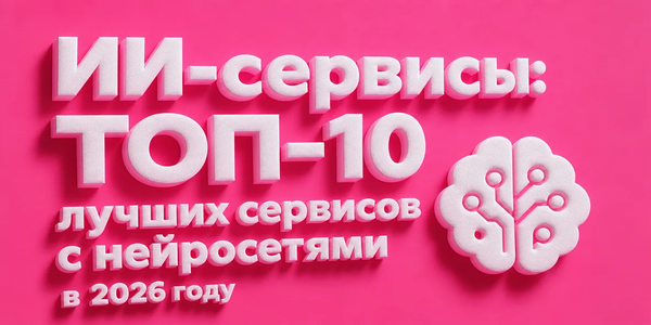 ИИ-сервисы: ТОП-10 лучших сервисов с нейросетями в 2026 году