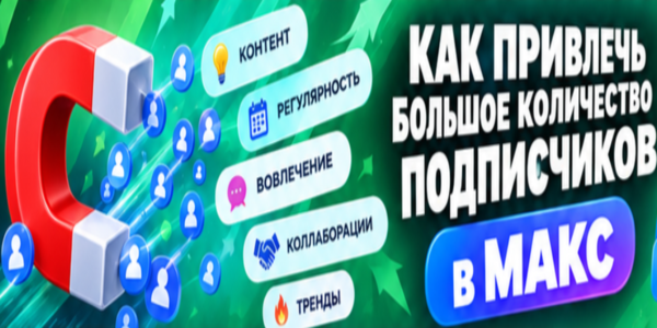 Как привлечь большое количество подписчиков Макс – инструкция для быстрого продвижения на площадке
