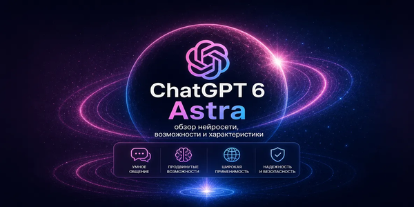 ChatGPT 6 Astra без VPN в России: самый подробный обзор новой модели от Open AI