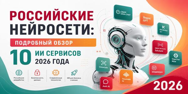 Российские нейросети: обзор 10 лучших сервисов