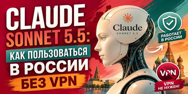 Claude Sonnet 5.5: как пользоваться в России без VPN
