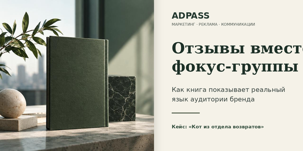 Отзывы вместо фокус-группы: как книга показывает реальный язык аудитории бренда