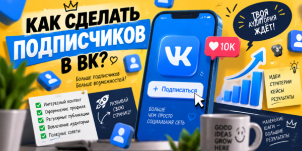 Как сделать подписчиков в ВК – подборка лучших сайтов для накрутки трафика