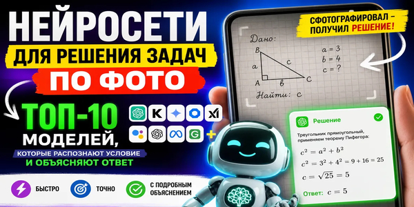 Нейросети для решения задач по фото