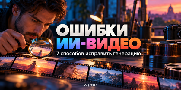Ошибки ИИ-видео: 7 способов исправить лицо, руки и движение