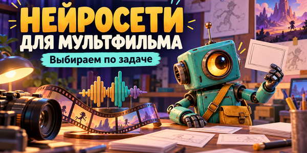 Какие нейросети использовать для ИИ-мультфильма: гайд