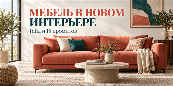 Фото мебели нейросетью: как поместить товар в интерьер и 15 промптов
