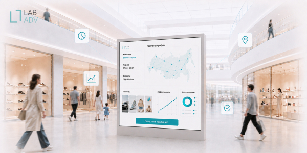 Почему бренды возвращаются к индор-рекламе в ТРЦ: кейс LAB ADV