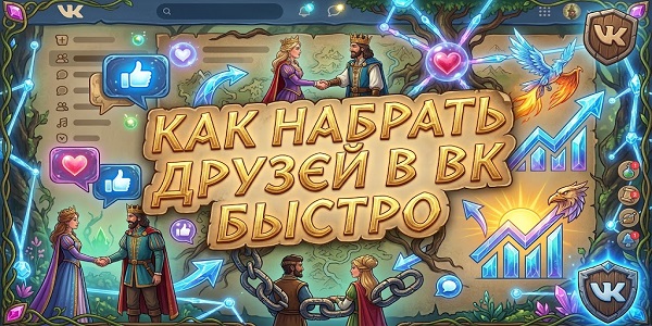 Как набрать друзей в ВК быстро — способы раскрутки профиля и смм биржи