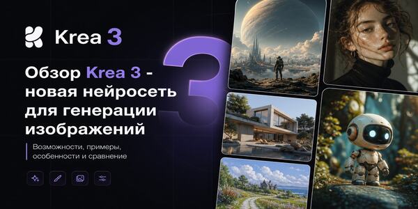 Вышла Krea 3: детальный обзор новой нейросети