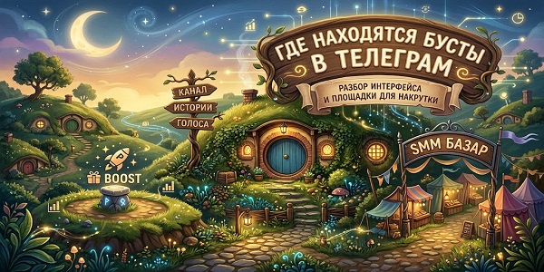 Где находятся бусты в ТГ — особенности платформы и сервисы для покупки голосов
