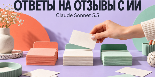 Claude Sonnet 5.5: как отвечать на отзывы без шаблонов