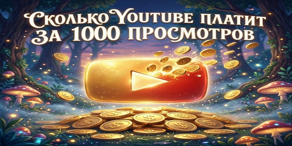 Сколько Ютуб платит за 1000 просмотров в 2026 — реальные цифры и лучшие сервисы накрутки