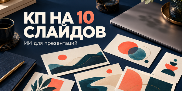 Коммерческое предложение с ИИ: как собрать 10 слайдов