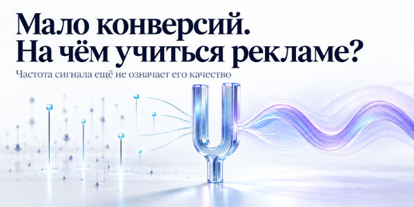 Мало конверсий для обучения рекламы: что делать и почему микроконверсии помогают не всегда | Sales Ninja