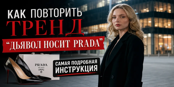 «Дьявол носит Прада»: как повторить вирусный переход с руками