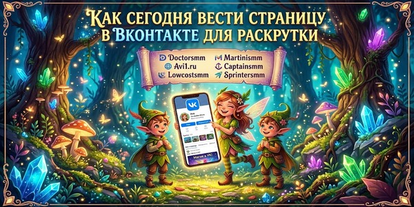 Как вести страницу в ВК для раскрутки — руководство от специалиста + смм платформы