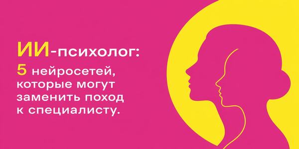 ИИ-психолог: 5 нейросетей для разговора и самопомощи