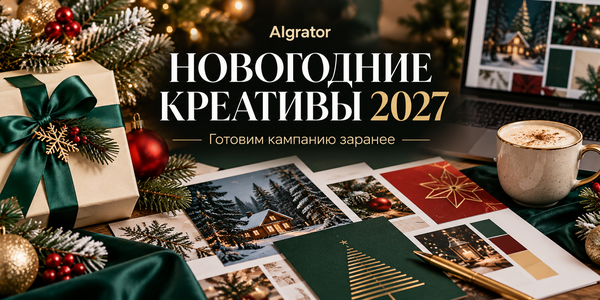 Новогодние креативы нейросетью: кампания к сезону 2027