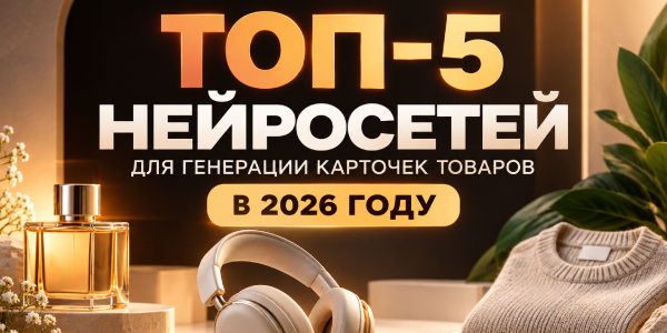 ТОП-5 нейросетей для генерации карточек товаров в 2026 году