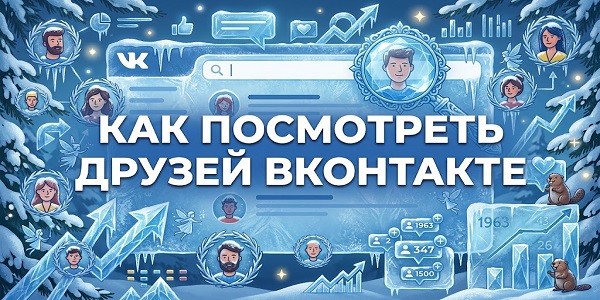 Как посмотреть друзей в ВК — экспертный разбор от SMM‑специалиста +биржи для набора аудитории