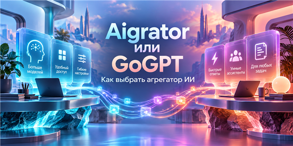 GoGPT или Aigrator AI: сравнение цен, моделей и возможностей